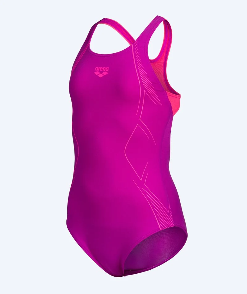 Arena Badeanzug für Mädchen - Graphic - Rosa