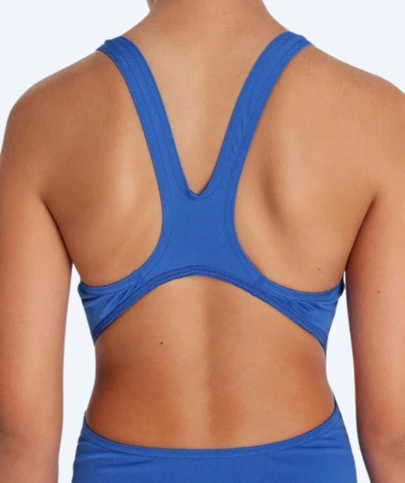 Arena Badeanzug für Mädchen - Team Swim Tech Solid - Blau