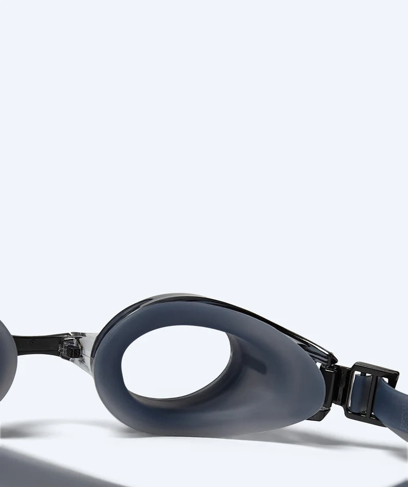 Watery Schwimmbrille für Erwachsene mit Hornhautverkrümmung - Longitude - Schwarz/Klar
