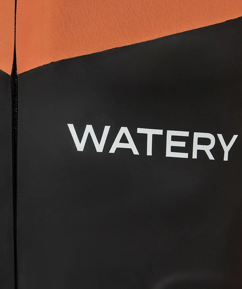 Watery Neoprenanzug für Herren - Salmon Swimrun - Schwarz/Orange