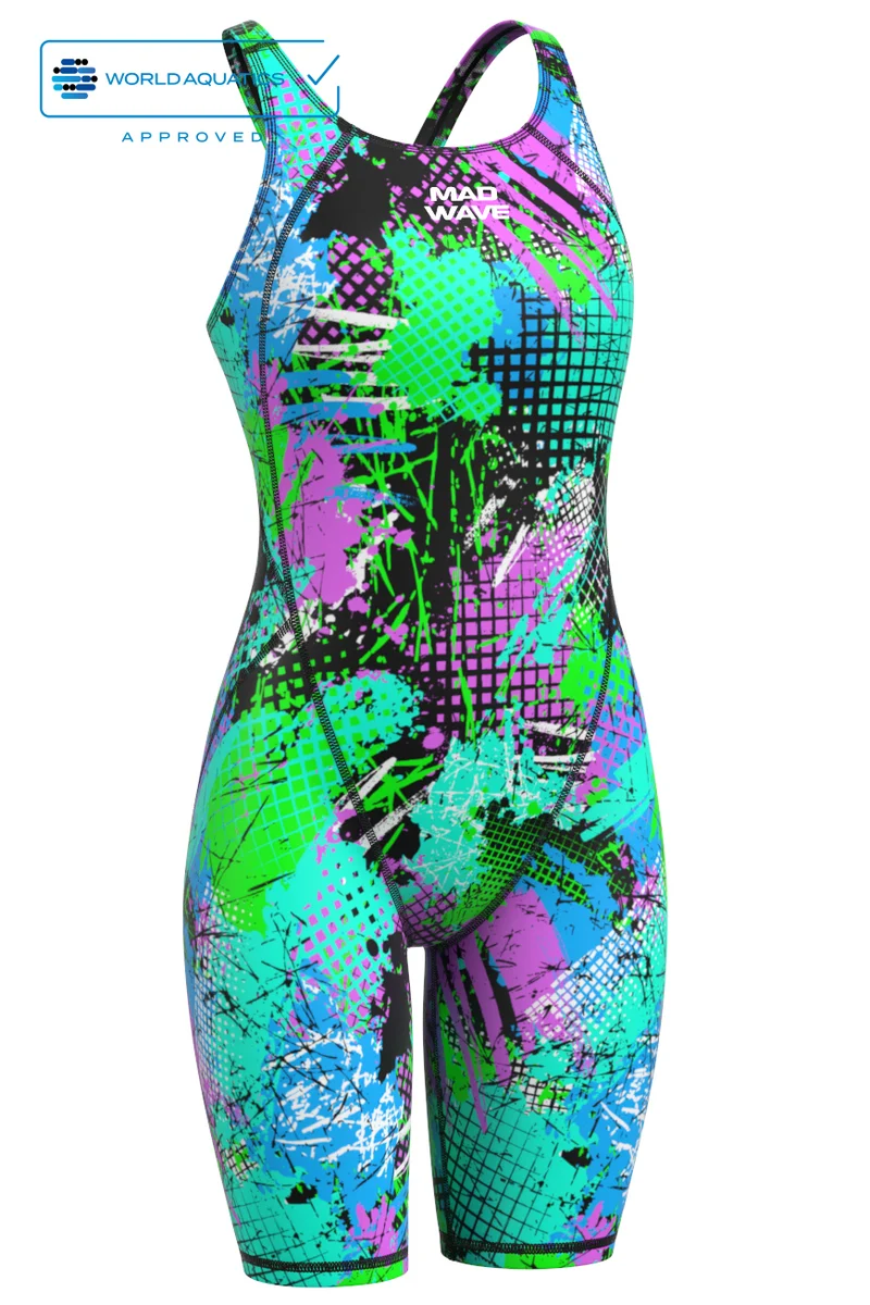 MAD Wave Revolution Damen Open Back S5 Azure