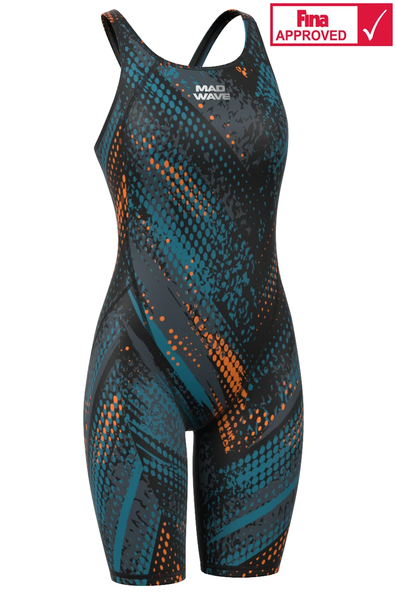 MAD Wave Revolution Damen Open Back S6 Grey-Orange
