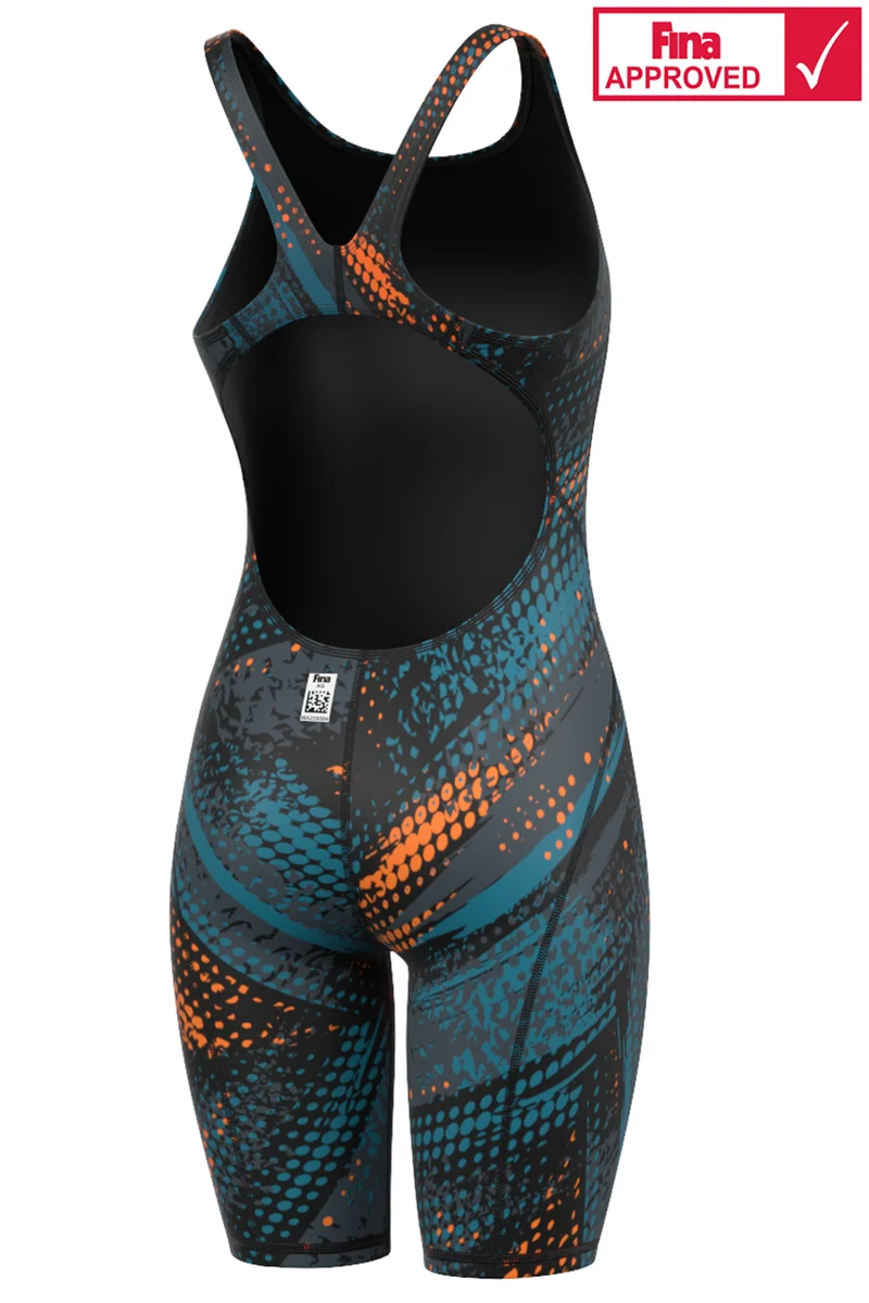 MAD Wave Revolution Damen Open Back S6 Grey-Orange