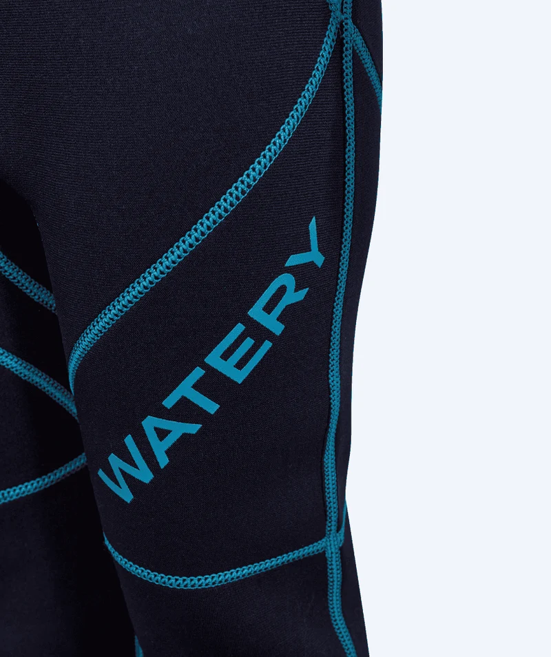 Watery Neoprenanzug für Kinder - Electra (2.2mm) - Dunkelblau/Hellblau