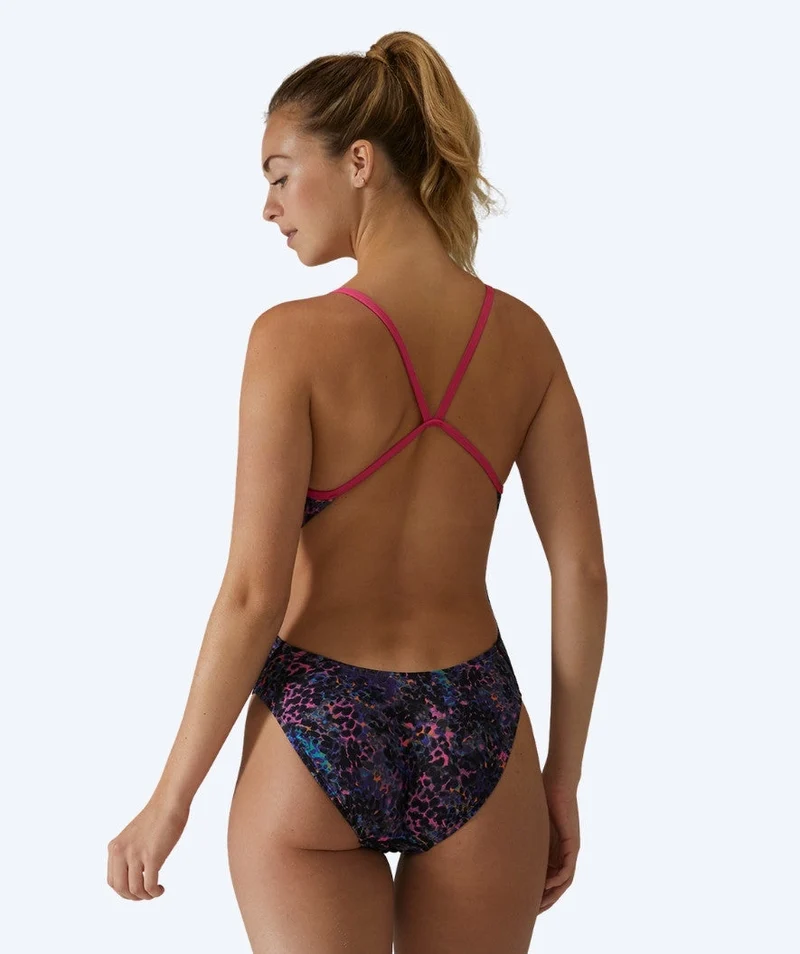 TYR Badeanzug für Damen - Stipple - Rosa/Lila