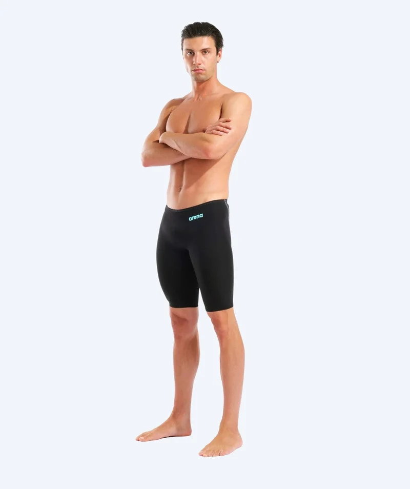 Arena Wettkampf Badehose für Herren - Veloce - Schwarz/Hellblau