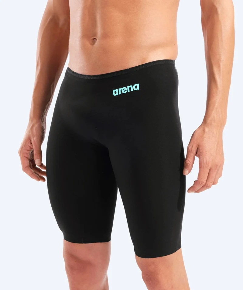 Arena Wettkampf Badehose für Herren - Veloce - Schwarz/Hellblau