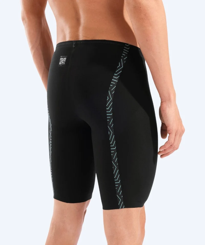 Arena Wettkampf Badehose für Herren - Veloce - Schwarz/Hellblau