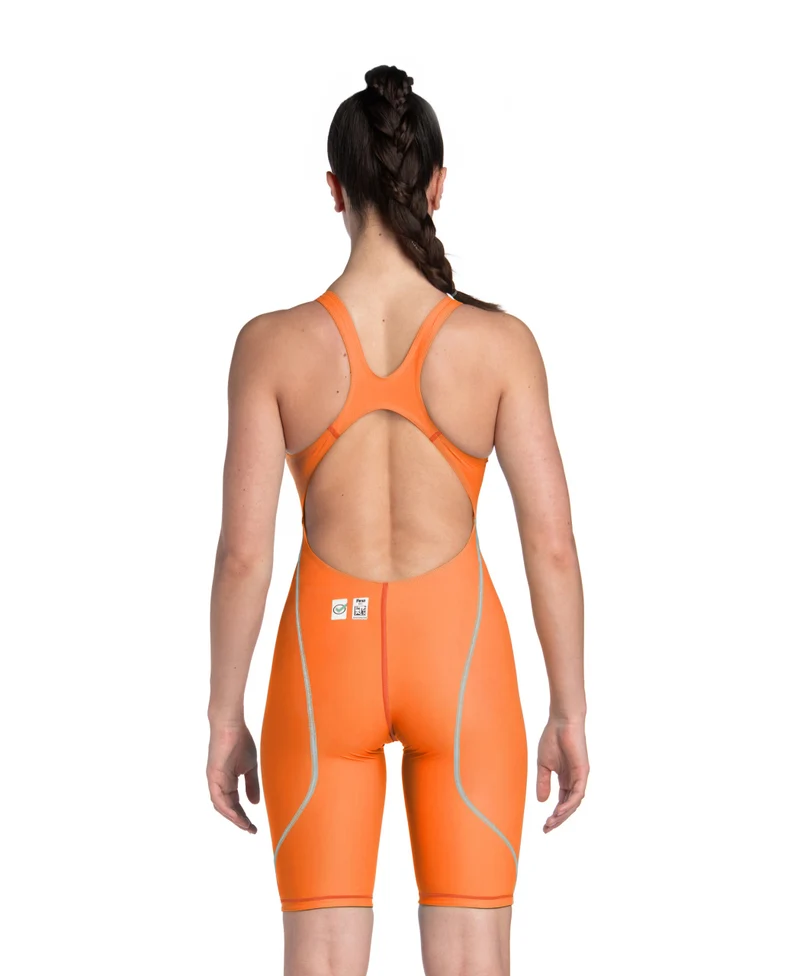 Arena Damen Wettkampf Schwimmanzug Powerskin ST Next LE Orange Teal