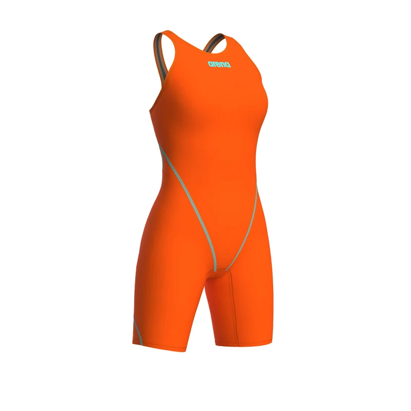 Arena Damen Wettkampf Schwimmanzug Powerskin ST Next LE Orange Teal