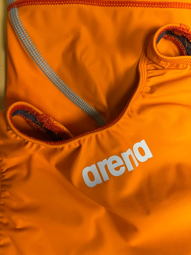 Arena Damen Wettkampf Schwimmanzug Powerskin ST Next LE Orange Teal