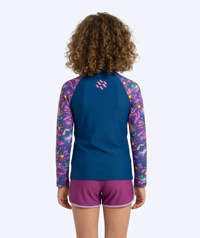 Watery UV Shirt für Kinder - Osiris Langarm Rashguard - Mehrfarbig/Dunkelblau