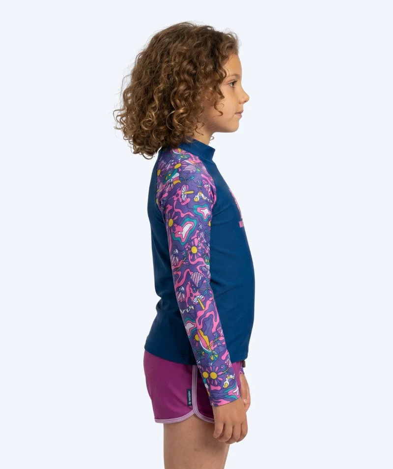 Watery UV Shirt für Kinder - Osiris Langarm Rashguard - Mehrfarbig/Dunkelblau