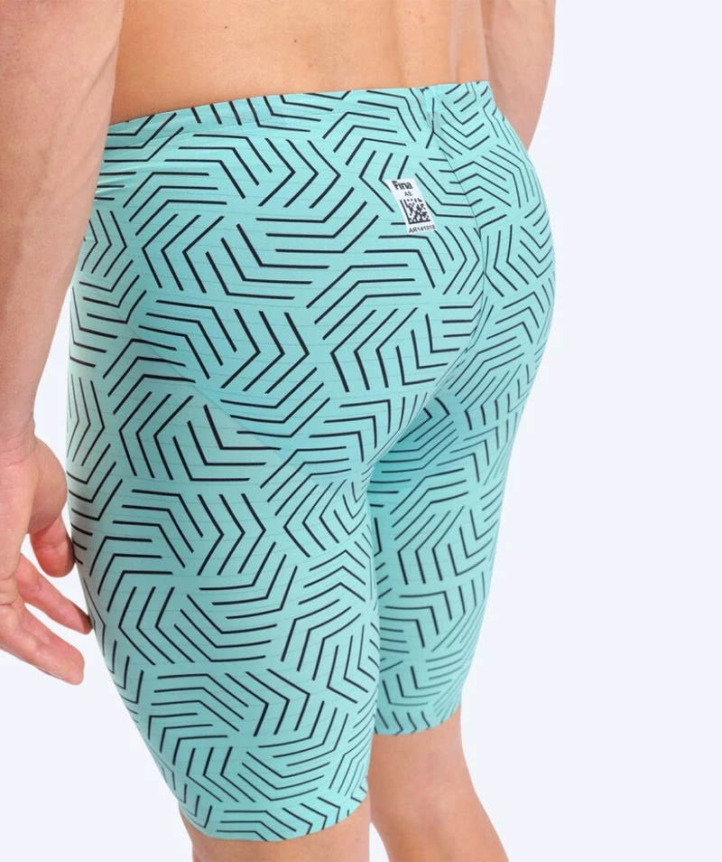 Arena Wettkampf Badehose für Herren - Carbon Air 2 - Blau/Gelb