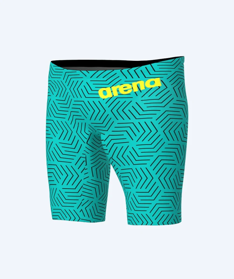 Arena Wettkampf Badehose für Herren - Carbon Air 2 - Blau/Gelb
