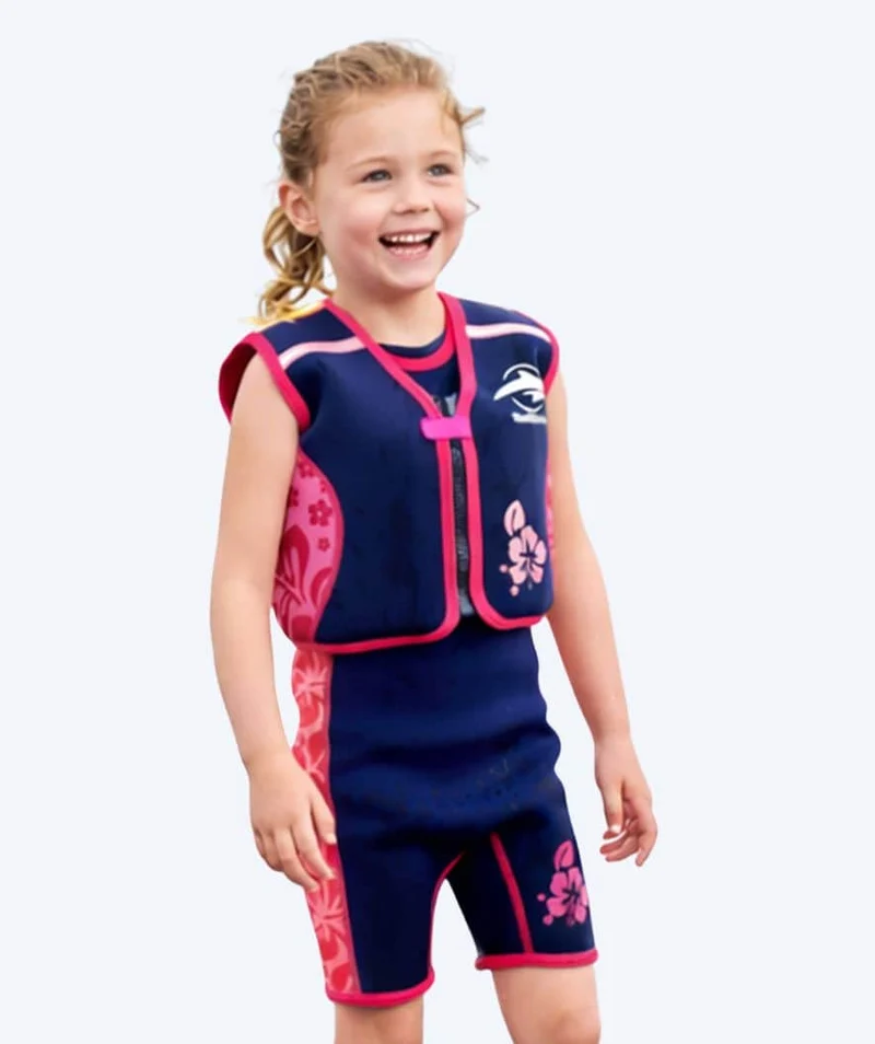 Konfidence Schwimmweste für Kinder (2-12) - Original - Dunkelblau/Rot
