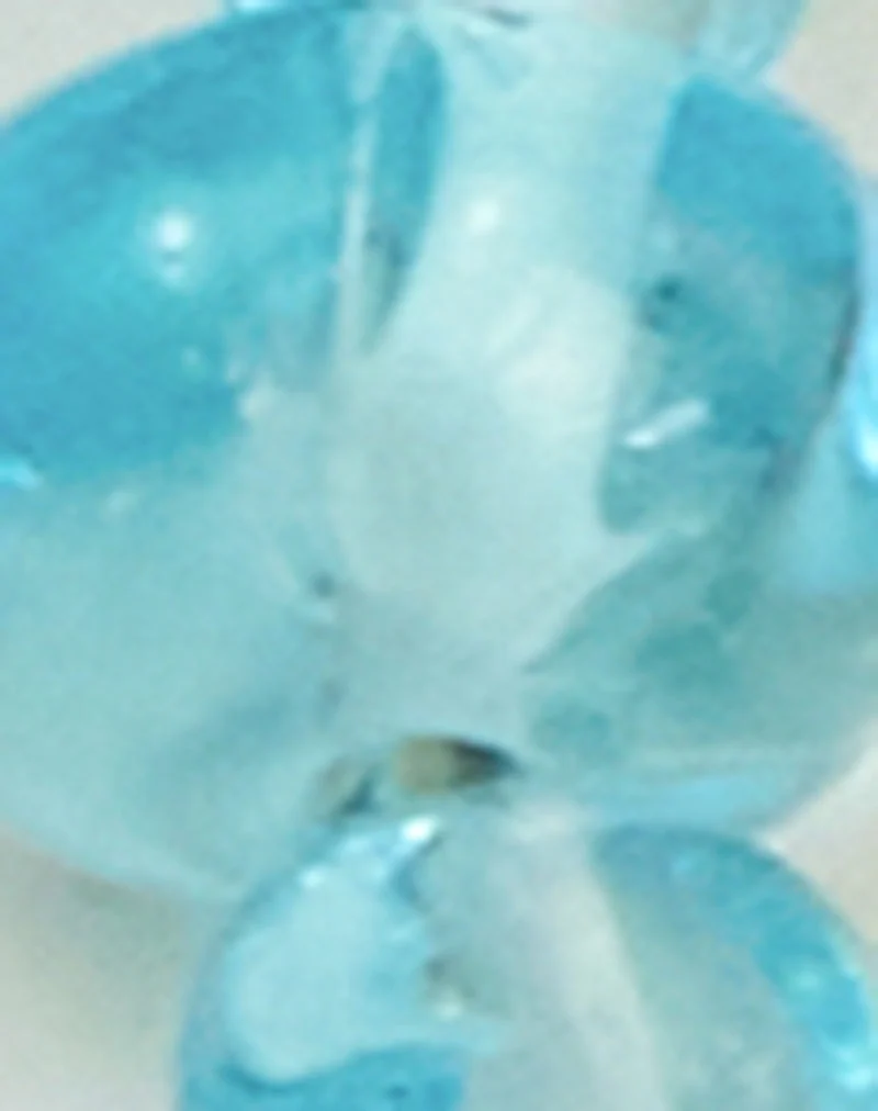 Halskette „Aqua Blue“ mit facettierten Elementen