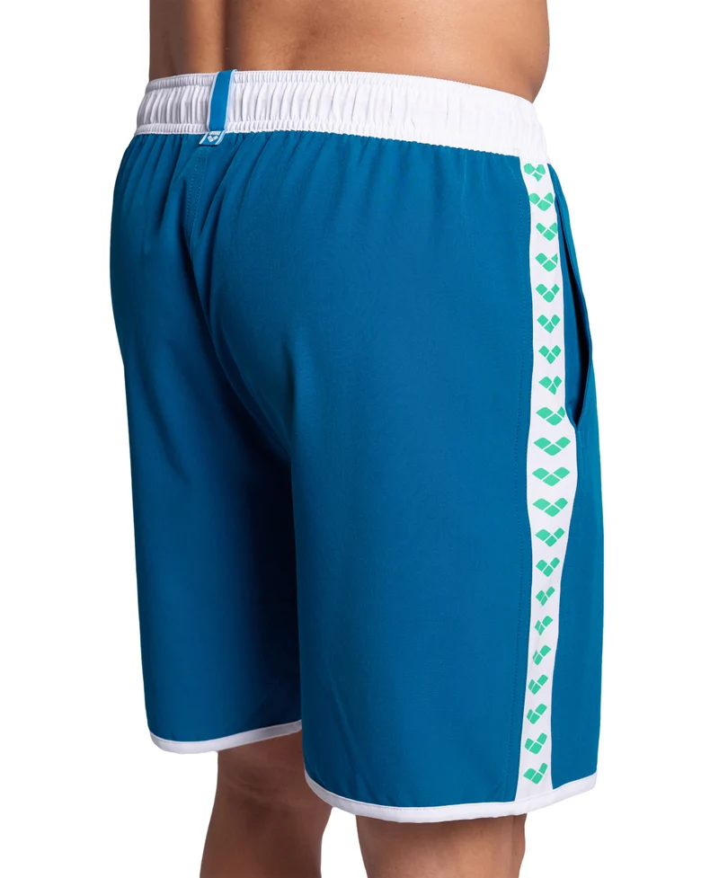 Arena Icons Teamstripe Bermuda Blue Cosmo - White - Green