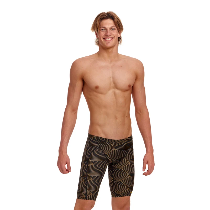 Funky Trunks Herren Training Jammer Gold Weaver