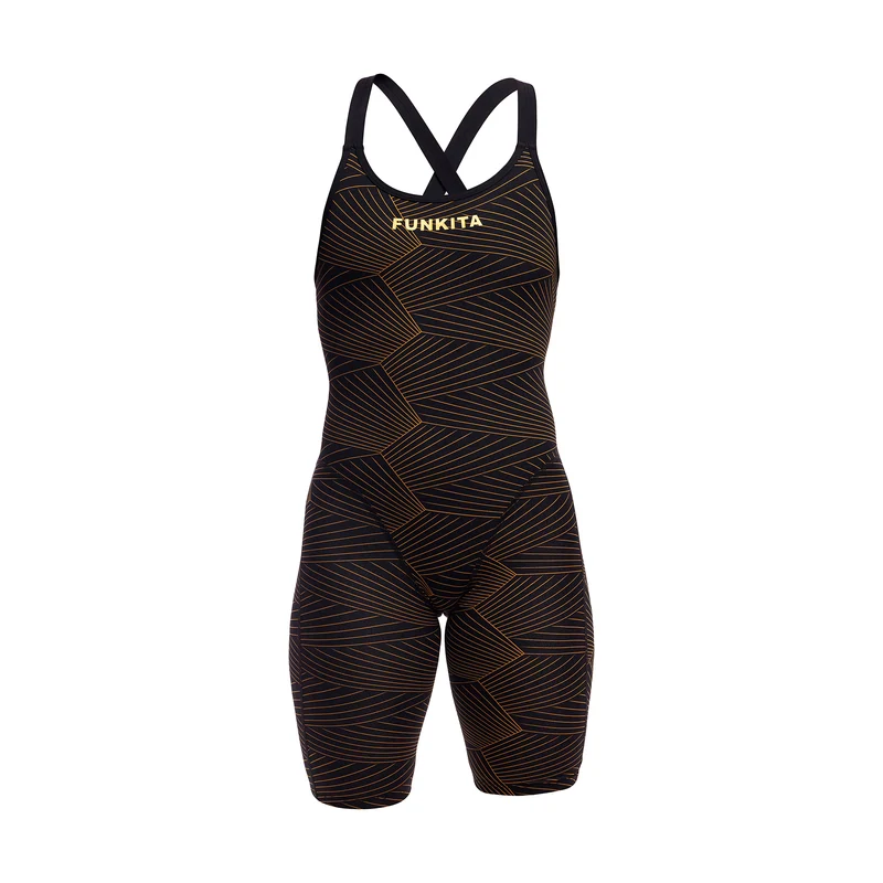 Funkita Damen Anzug Fast Legs Gold Weaver