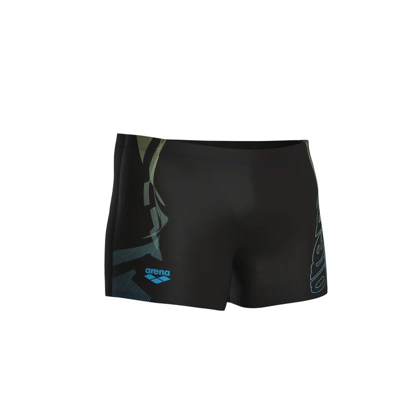 Arena Herren Badehose Swim Short Gleam Black