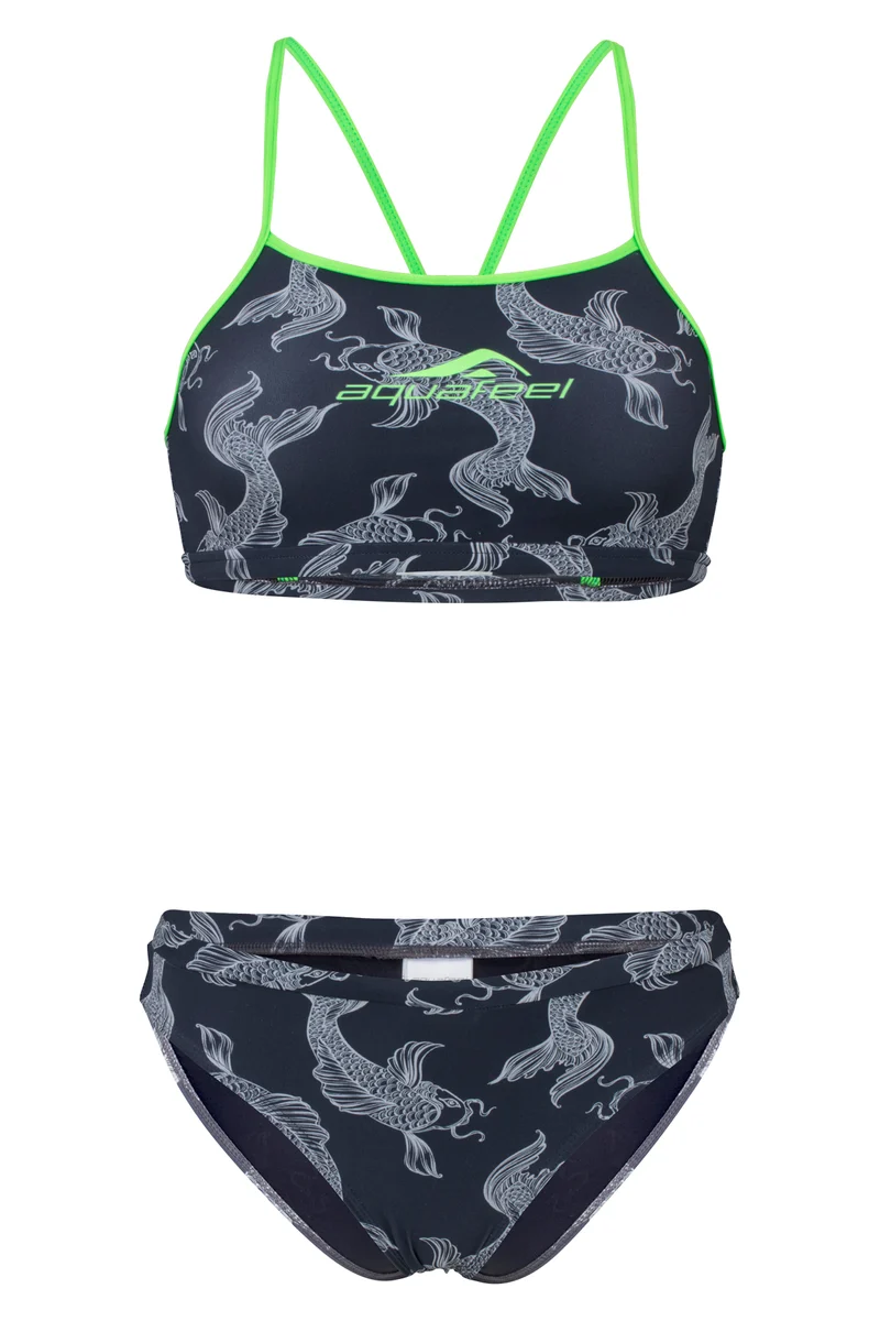 Aquafeel Damen Sport-Bikini Speedback Koi Drawing
