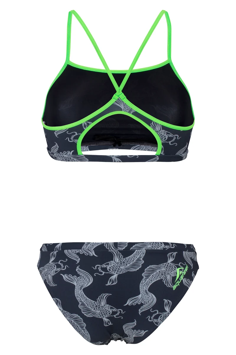 Aquafeel Damen Sport-Bikini Speedback Koi Drawing