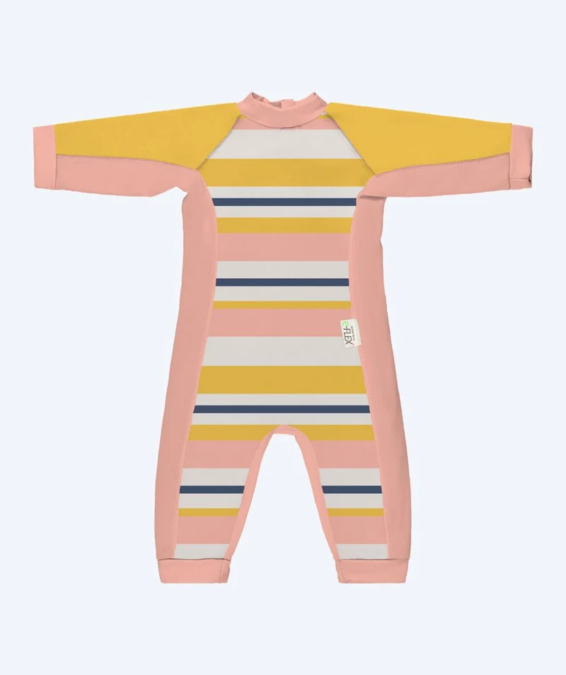 Konfidence Neoprenanzug für Babys - SplashyTM - Gelb/Hellrosa