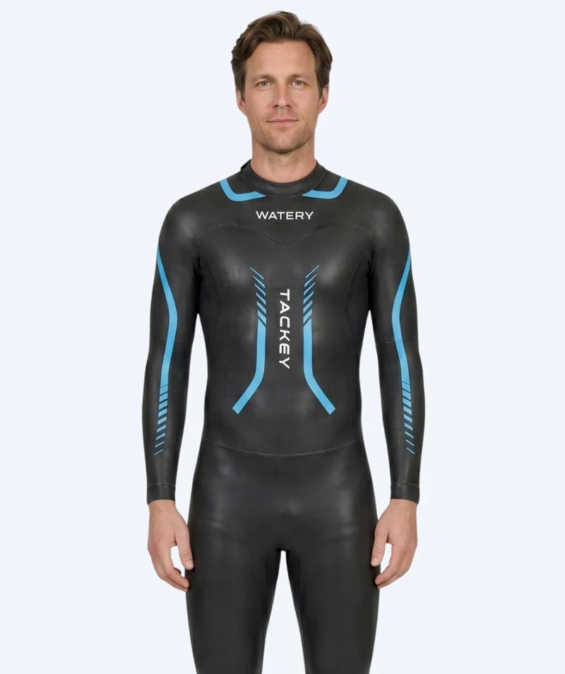 Watery Neoprenanzug für Herren - Tackey Elite - Schwarz/Blau