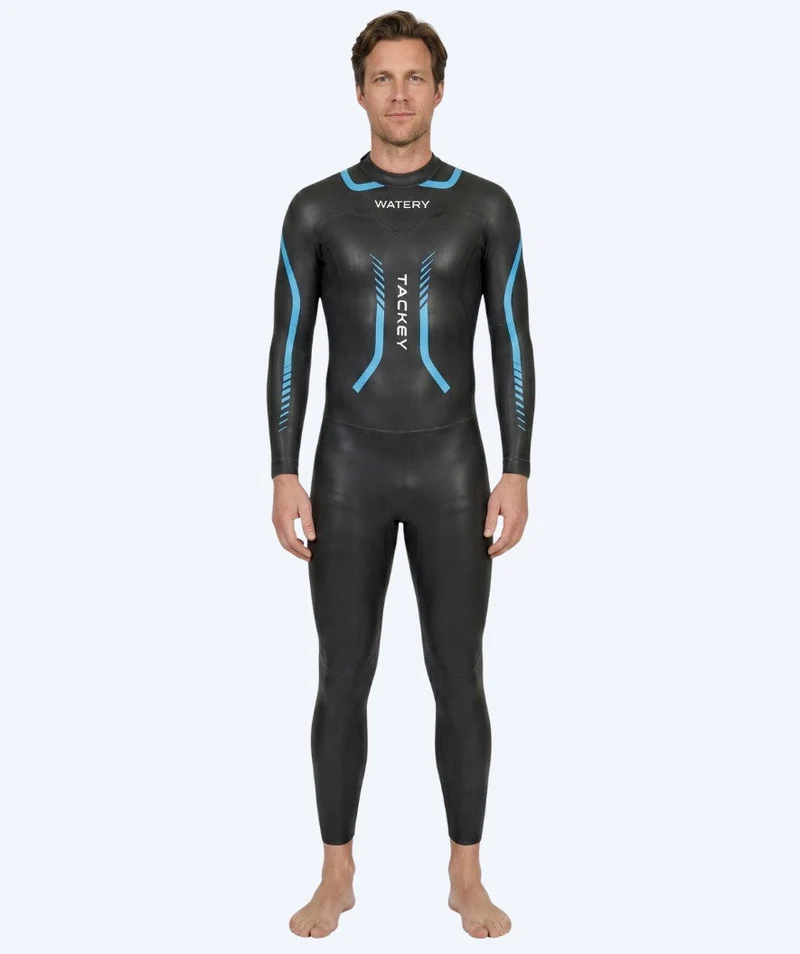 Watery Neoprenanzug für Herren - Tackey Elite - Schwarz/Blau