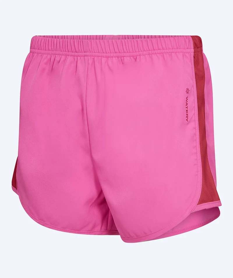 Watery Badeshorts für Damen - Aiko - Rosa/Dunkelrot