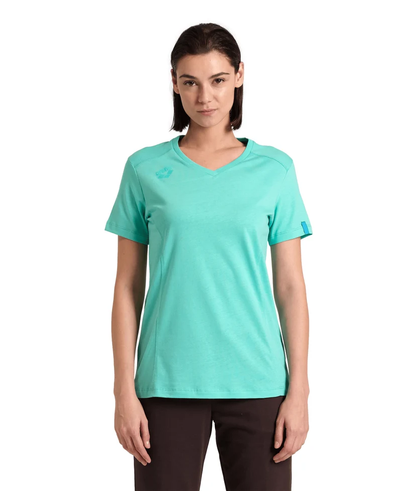 Arena Damen T-Shirt Panel Water