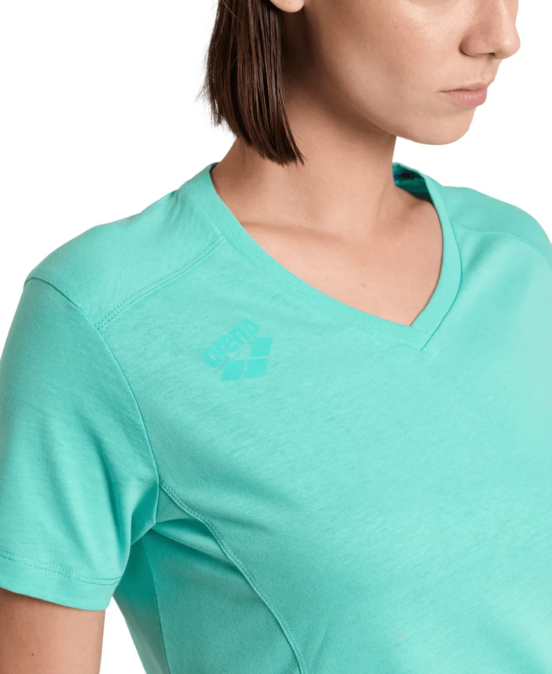 Arena Damen T-Shirt Panel Water