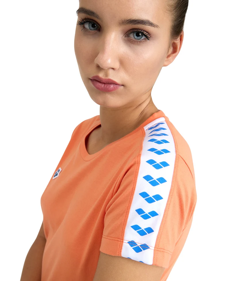 Arena Icons Damen Teamline T-Shirt Nespola-White-Royal