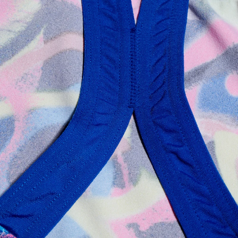 Speedo Mädchen Schwimmanzug Placement Allover Powerback