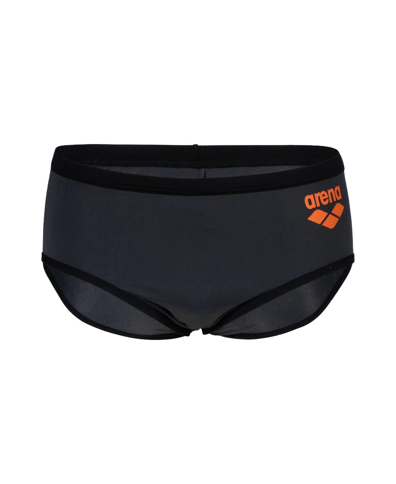 Arena Herren ONE 12 cm Swim Brief Biglogo Asphalt-Black