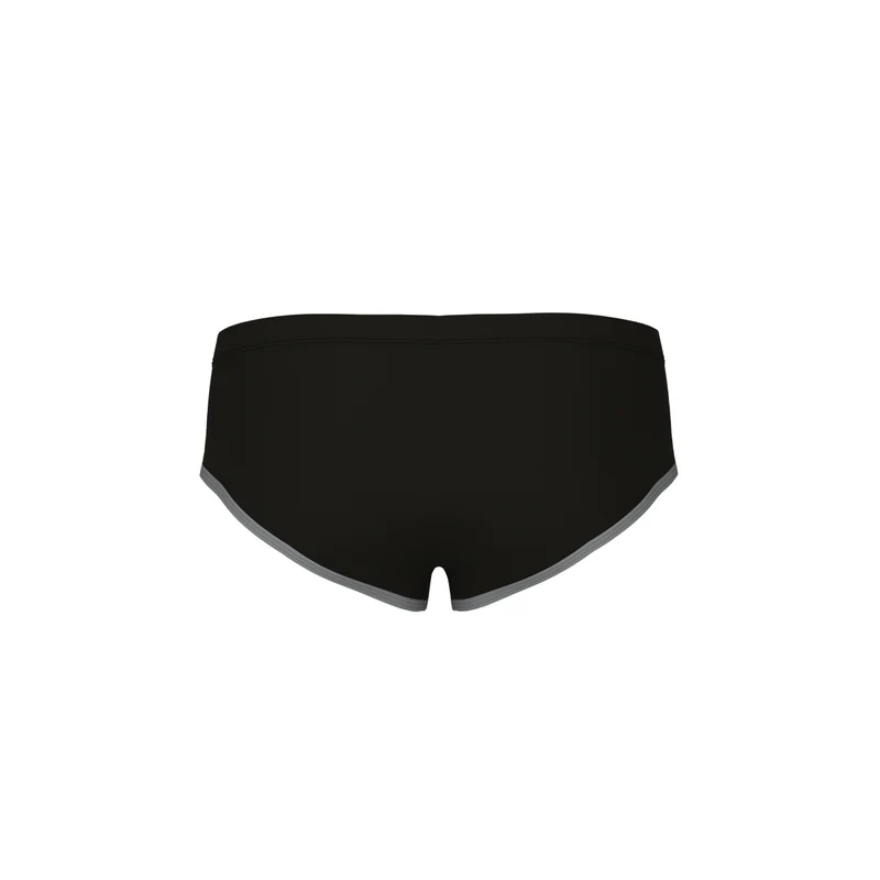 Arena Herren ONE 12 cm Swim Brief Biglogo Asphalt-Black