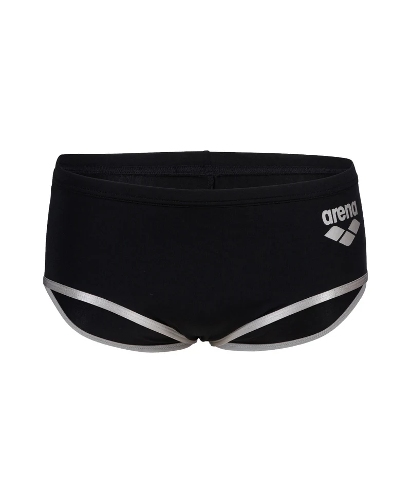 Arena Herren ONE 12 cm Swim Brief Biglogo Black-Silver