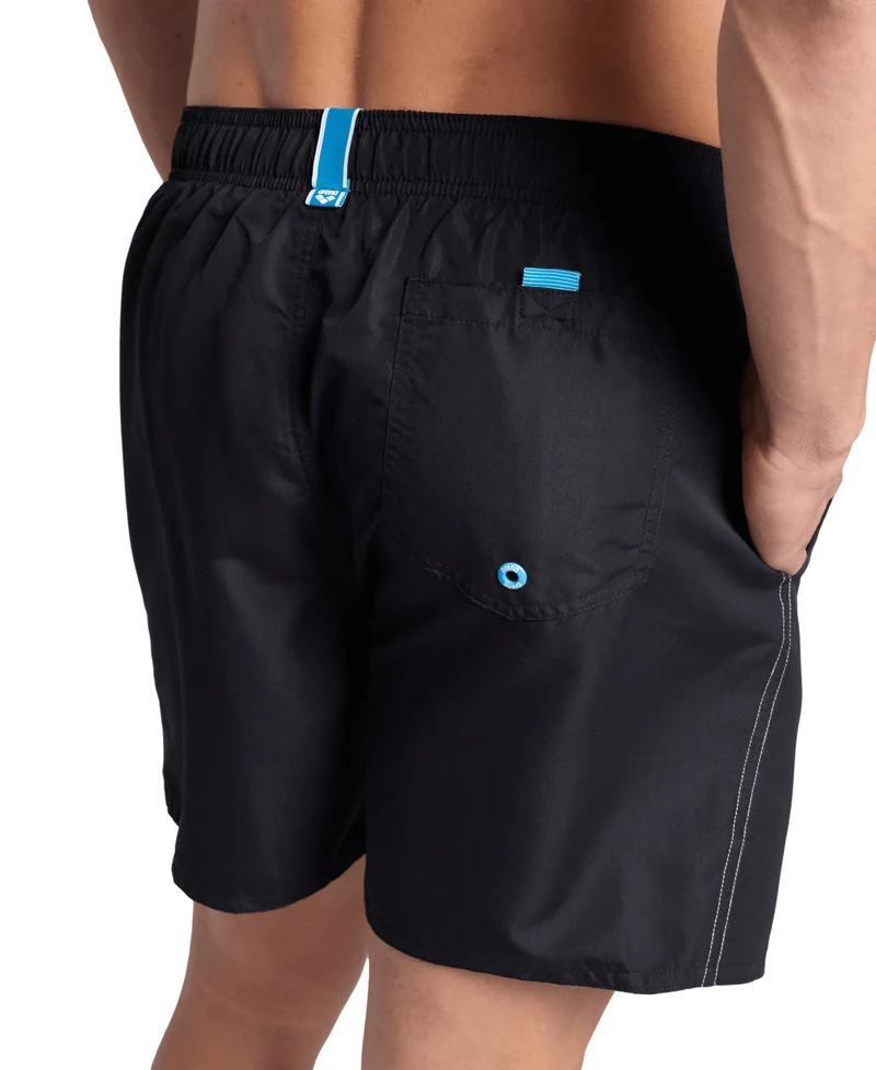 Arena Herren Fundamentals R Boxer Beach Shorts Black-White