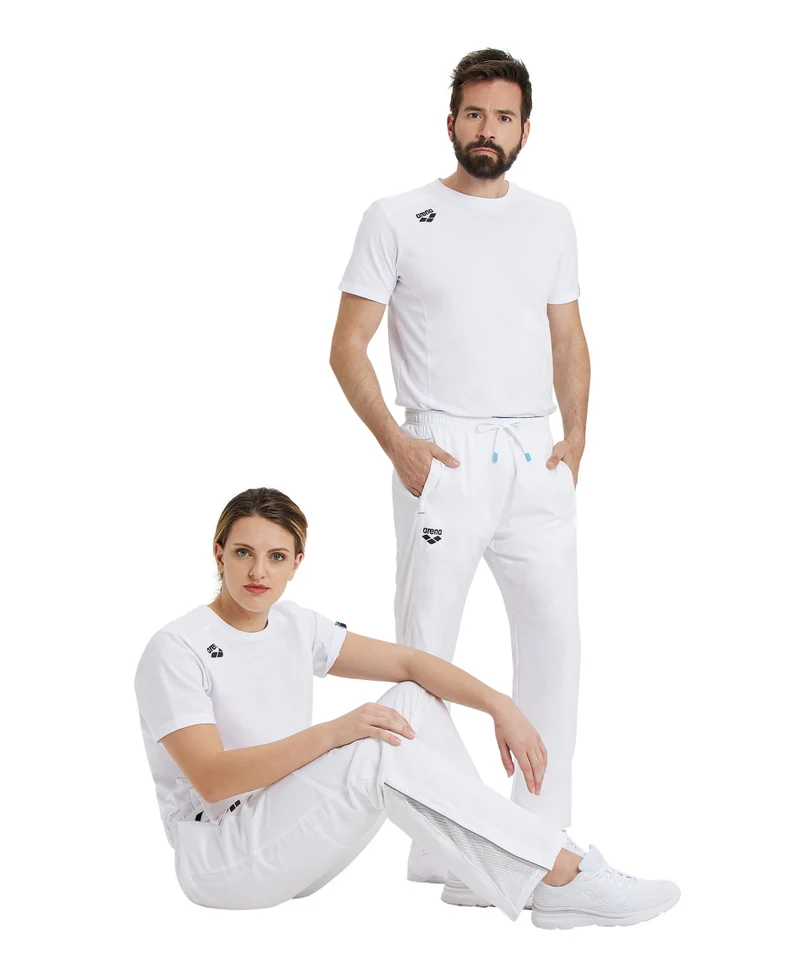 Arena Unisex Team Pant Panel White