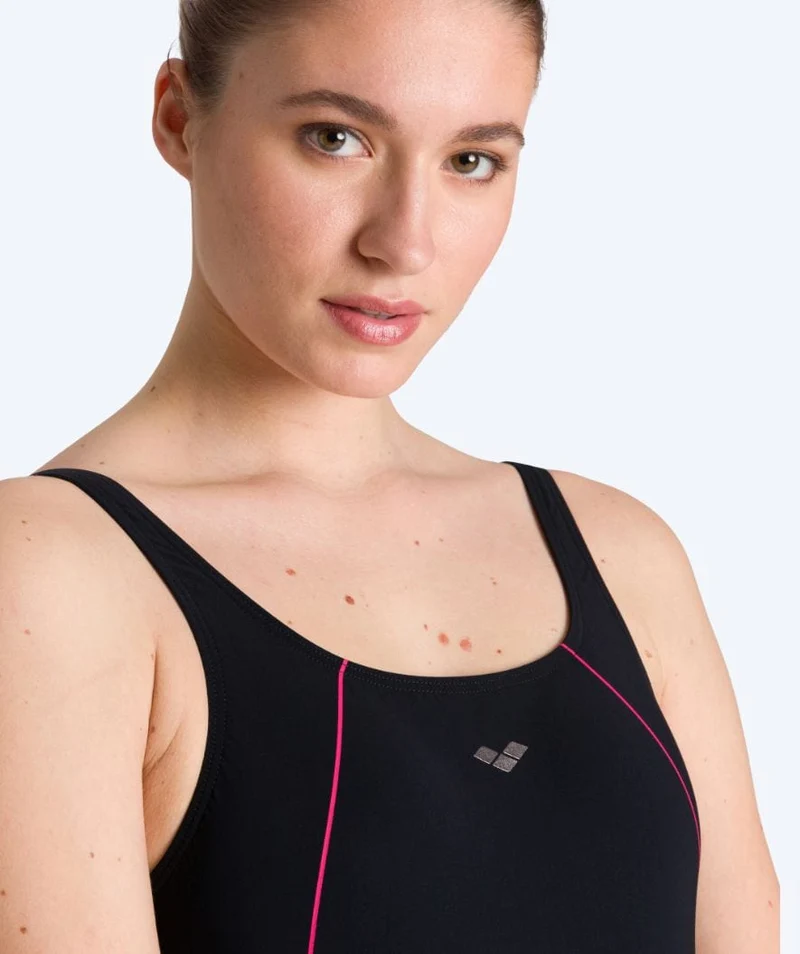 Arena Badeanzug für Damen - Miranda - Schwarz/Rosa