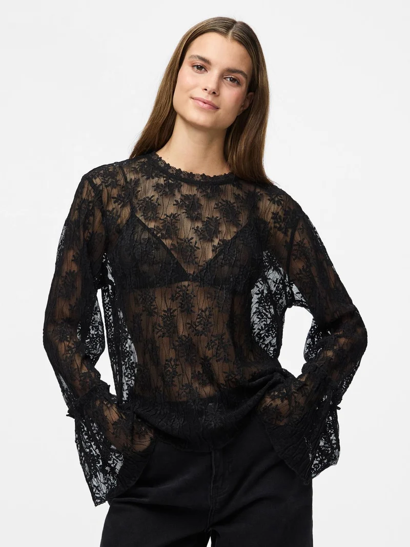 PCMAITA LS LACE TOP