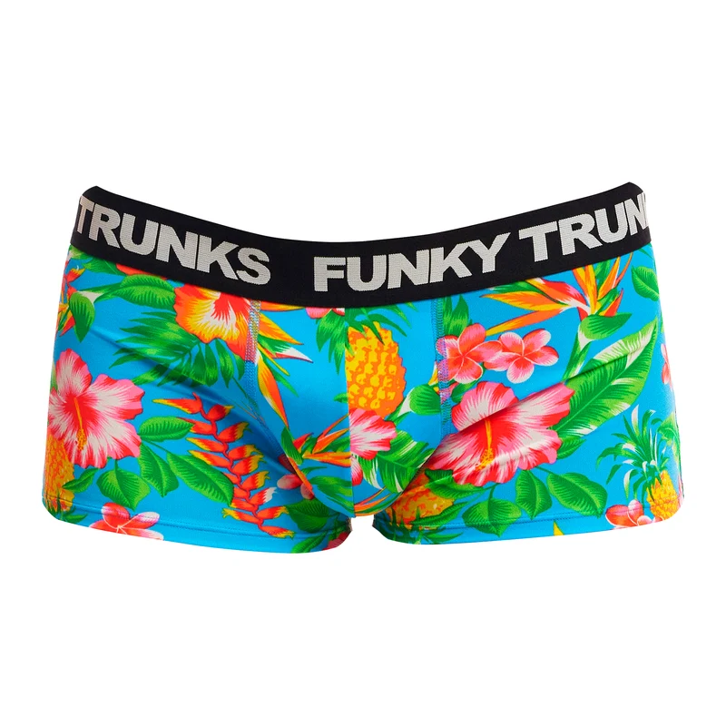 Funky Trunks Herren Underwear Blue Hawaii