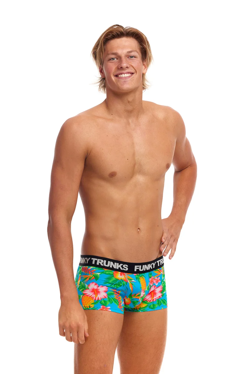 Funky Trunks Herren Underwear Blue Hawaii