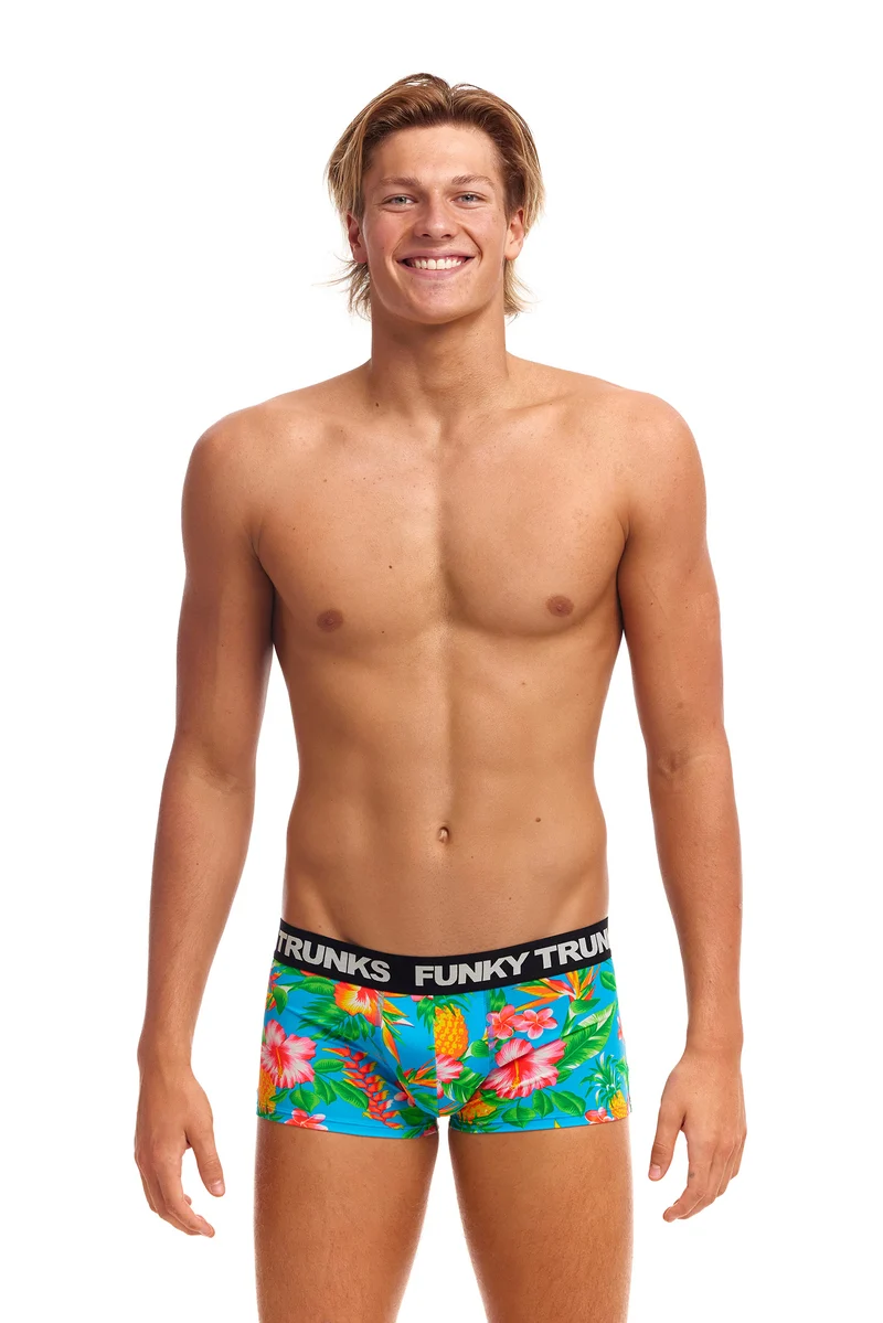 Funky Trunks Herren Underwear Blue Hawaii