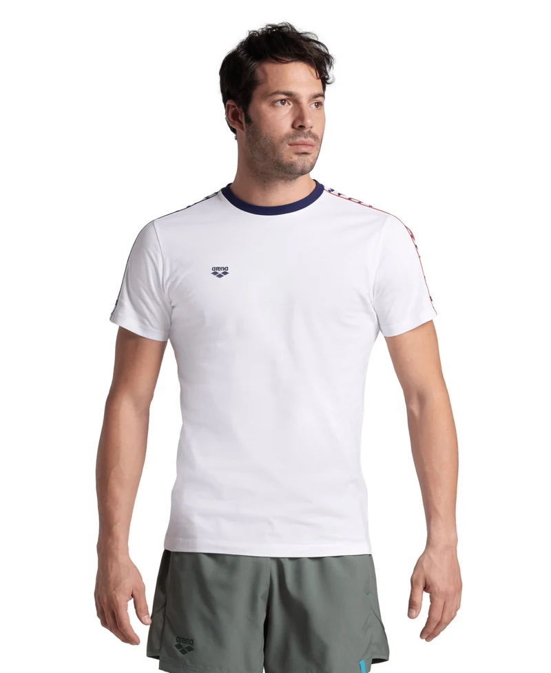 Arena Herren Team T-Shirt weiß