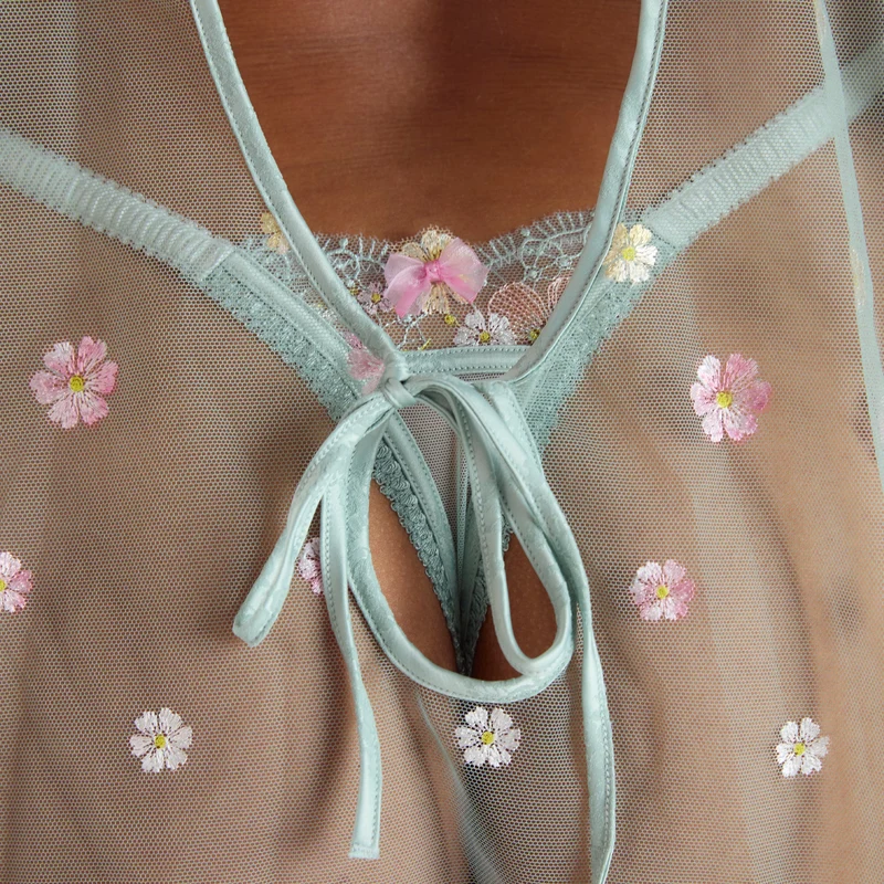 Thalia Babydoll (Set) - Grün