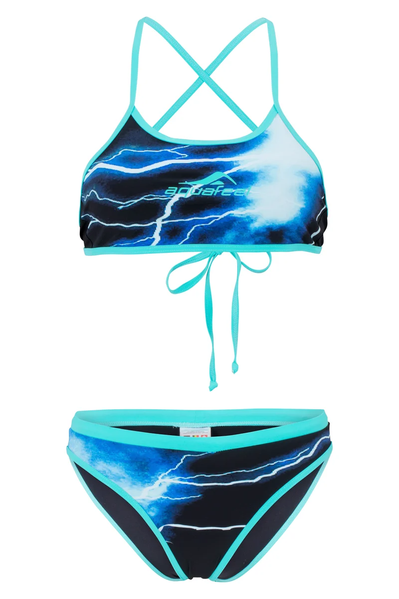 Aquafeel Damen Bikini Mini-Crossback Flash