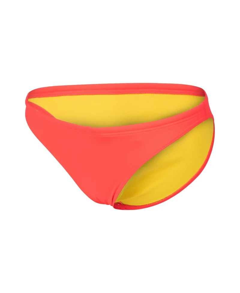 Arena Team Damen Bikinihose Solid Real Brief Neonrot