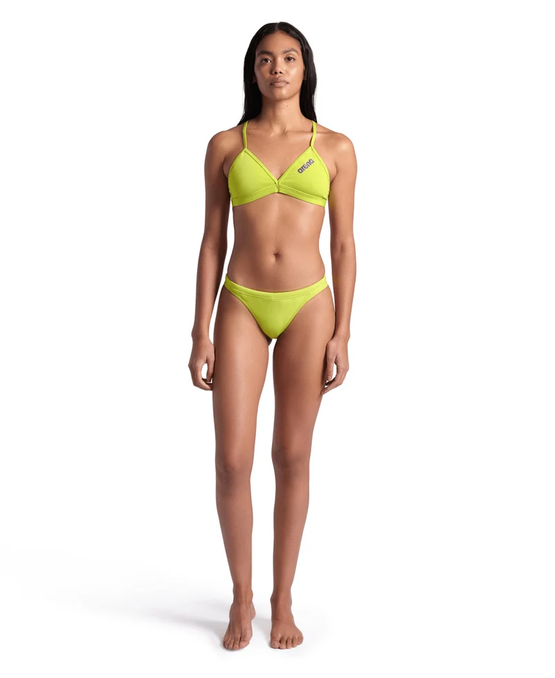 Arena Damen Bikinihose Bottom Solid Soft Green